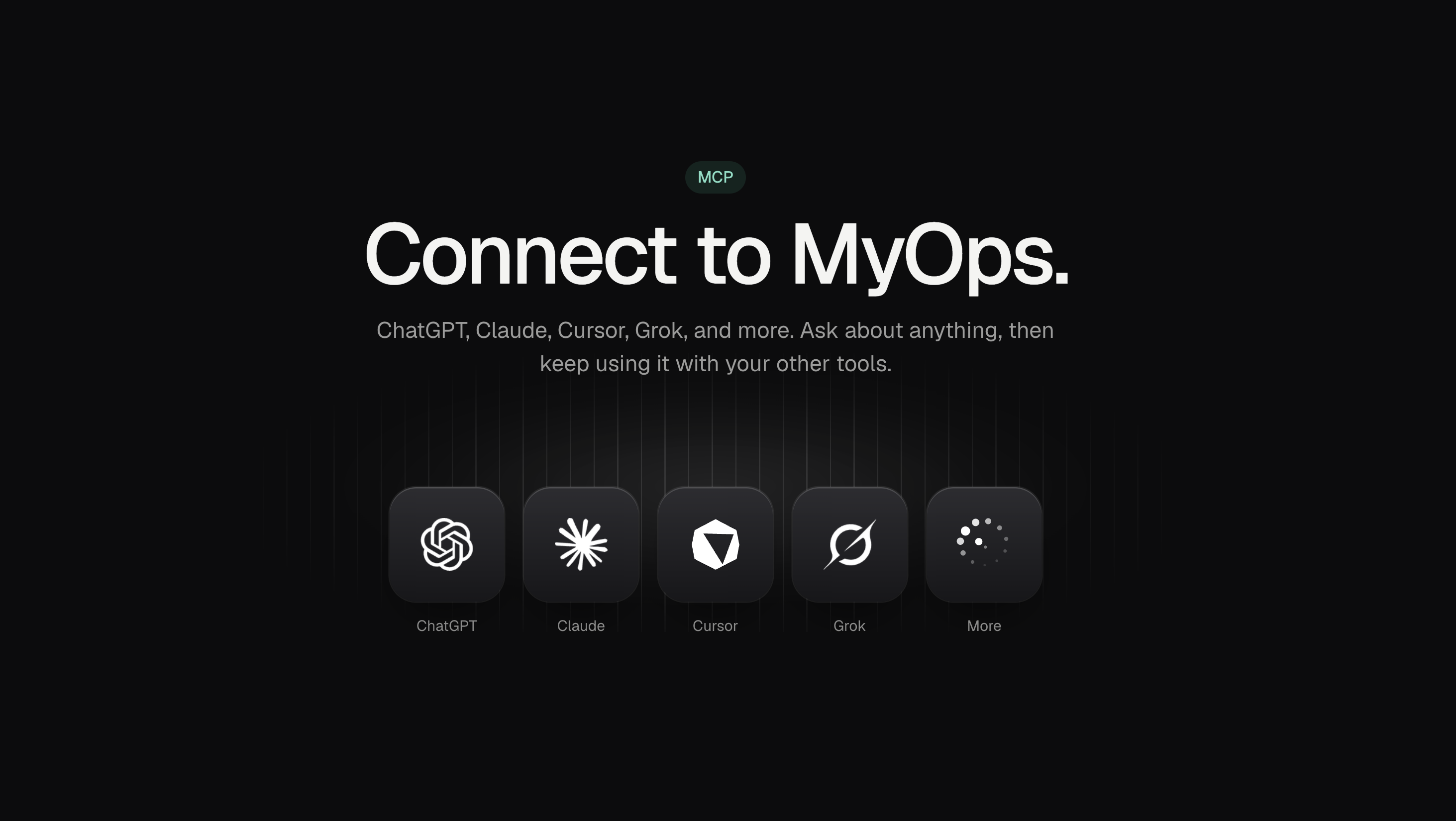 Connect MyOps to Claude and ChatGPT (Beta)